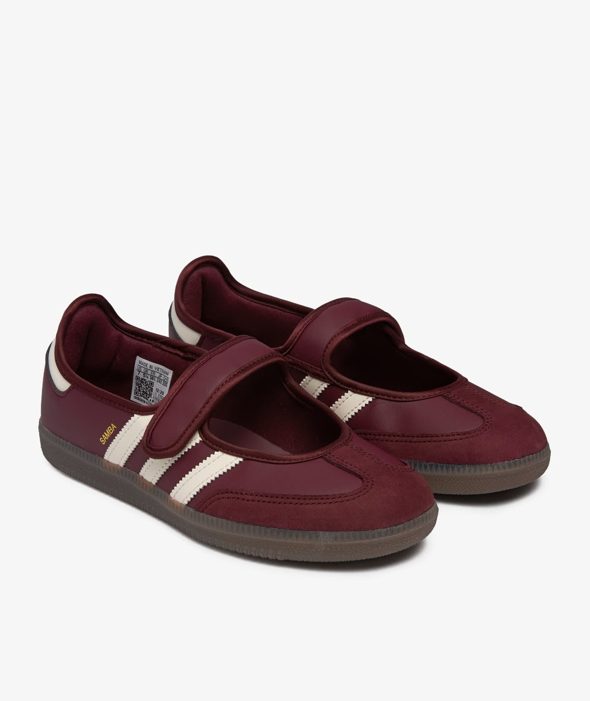 Samba Mary Jane Bordeaux